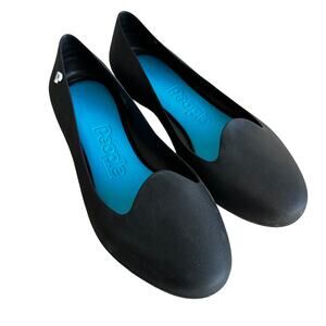 People Footwear Shea Ballet Flat Rubber Black 7